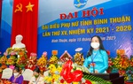 Bà Lê Thị Hải Yến tái đắc cử Chủ tịch Hội LHPN tỉnh Bình Thuận khóa XV