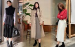 10 công thức diện chân váy xếp ly đẹp đỉnh