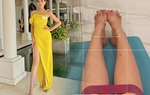 Có bàn chân xấu "mất trật tự", Đỗ Thị Hà vẫn mê diện đi diện lại một kiểu giày