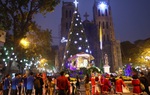 An ninh thắt chặt quanh Nhà thờ Lớn đêm Noel: Phải có giấy mời và test nhanh Covid-19 mới được vào trong