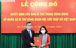 Điều động Phó Chủ tịch Thường trực Hội LHPNVN Bùi Thị Hòa giữ chức Bí thư Đảng đoàn Hội Chữ thập đỏ Việt Nam
