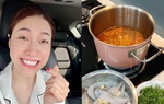 Ca sĩ Pha Lê nấu canh cá đậm chất quê