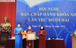 Trao Huân chương Độc lập hạng Nhì và Bằng khen của Thủ tướng cho lãnh đạo, nguyên lãnh đạo Hội LHPNVN
