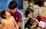 Loạt khoảnh khắc ngọt ngào "tan chảy" của con trai Cường Đô La và em gái
