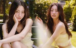 Hoa hậu chân dài 1m22 diện đồ bơi khoe vóc dáng