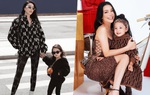 Trà Ngọc Hằng "lên đồ" với con gái chất lừ 