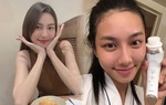Hoa hậu Thùy Tiên mặt mộc gây bất ngờ, chăm da thế nào mà đỉnh vậy?