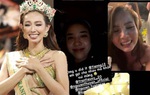 Dàn hoa hậu livestream khóc ăn mừng chiến thắng của Thùy Tiên