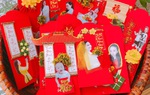 "Cháy hàng" lì xì 3D in hình "chính chủ" giá 500 ngàn đồng/3 chiếc