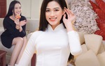 Hoa hậu Đỗ Thị Hà về quê đón Tết vẫn không quên ăn kiêng giữ dáng