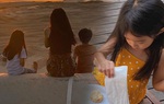 Con gái Tăng Thanh Hà có mái tóc dài thướt tha chẳng kém mẹ