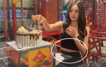 Lan Ngọc cũng bị dính "lời nguyền bánh chưng" khi vòng eo 54cm có thêm ngấn mỡ