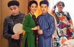 Soái ca chẳng ngại "so kè" áo dài với hội mỹ nhân