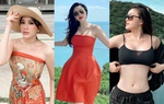 Bảo Thy thảnh thơi đi chơi, diện cả loạt đồ khoe dáng bốc lửa