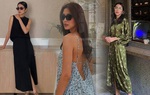 Quẳng hết váy đầm đen kịt tố dáng gầy nhom, Hà Tăng diện váy hoa vẫn đẹp chuẩn “hào môn”