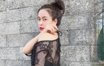 Hậu bị chê béo, Hoàng Thùy Linh diện đồ xuyên thấu khoe vòng 3 quyến rũ