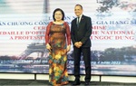 Pháp trao Huân chương Sĩ quan Công trạng quốc gia cho PGS.TS Nguyễn Thị Ngọc Dung
