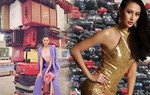 Khánh Vân tuyên bố đem 200 outfits đi Miss Universe, đại diện Indonesia liền "đàn áp" với container 400 bộ