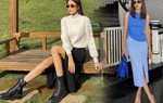 Diện váy xẻ tà như thế nào cho thanh lịch như Tăng Thanh Hà
