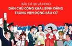 Các nguyên tắc và hành vi bị cấm khi vận động bầu cử