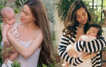 Hội mẹ bỉm Vbiz tay bồng tay bế nhưng vẫn không quên làm đỏm với tóc nhuộm