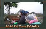 Bà lão quyên góp hàng chục tấn quần áo tặng người dân vùng cao