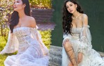 Đụng hàng với chị đại làng Hậu Mai Phương Thuý, Hoàng Thuỳ lép vế vì vòng một mất hút