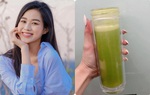 Hoa hậu Đỗ Hà uống nước ép cần tây để da đẹp, dáng thon, đánh tan bụng mỡ