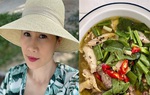 Thân Thúy Hà nấu phở gà khiến dân mạng đòi "ăn ké"