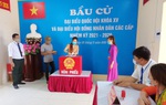 Cử tri tại huyện đảo Bạch Long Vĩ nô nức đi bầu cử sớm