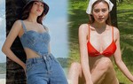 Lan Ngọc khoe eo siêu nhỏ với chiếc áo hình trái tim ngộ nghĩnh