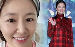 U50 Lâm Tâm Như khoe mặt mộc, làn da phát sáng khác xa ảnh bị chụp lén