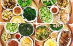 Mẹ đơn thân khoe những mâm cơm ngon mướt mắt