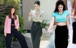 Phối đồ với quần đen "cao tay" như sao Hàn