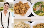 Bạn trai kém 18 tuổi của Cát Phượng vào bếp đãi toàn món dân dã ngon "nhức nách"