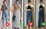 Chị em nên mặc gì để không lộ chân to, đùi thô?
