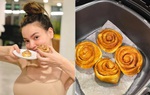 Hồ Ngọc Hà lần đầu khoe làm bánh cho con trai Subeo