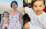 MC Phương Mai khoe ảnh con lai dễ thương