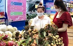 Siêu thị đẩy mạnh tiêu thụ vải thiều trong mùa dịch Covid-19