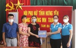 Hội LHPN Hưng Yên tặng 1.500 khay đựng thức ăn cho trẻ em trường mầm non