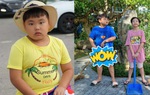 Đang ngủ, Bi Béo bị bố Xuân Bắc dựng dậy quét sân "biệt phủ"