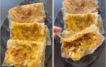Ở nhà tránh dịch, mẹ bầu làm món bánh tráng nướng bằng chảo ngon như hàng