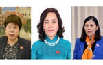 Có 3 nhân sự nữ tham gia Ủy ban Thường vụ Quốc hội khóa XV