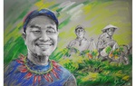 Sài Gòn những ngày giãn cách qua tranh Lê Sa Long