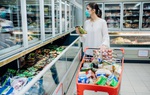 Giá thực phẩm ngày đầu giãn cách xã hội tại Hà Nội thế nào?