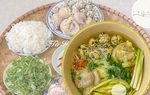 Ở nhà tránh dịch, hotmom mách cách nấu bún bung tuyệt ngon 