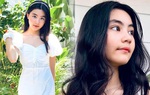 Gái út nhà Quyền Linh 13 tuổi trổ sắc long lanh