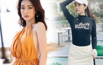 Đỗ Mỹ Linh mếu máo vì vung tay quá trớn cho quần áo nhưng lại là món không ai ngờ