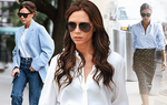 Học Victoria Beckham mix đồ công sở đơn giản nhưng đẳng cấp