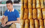 Chàng trai 9X mách cách làm chả giò chay ngon giòn cho lễ Vu Lan